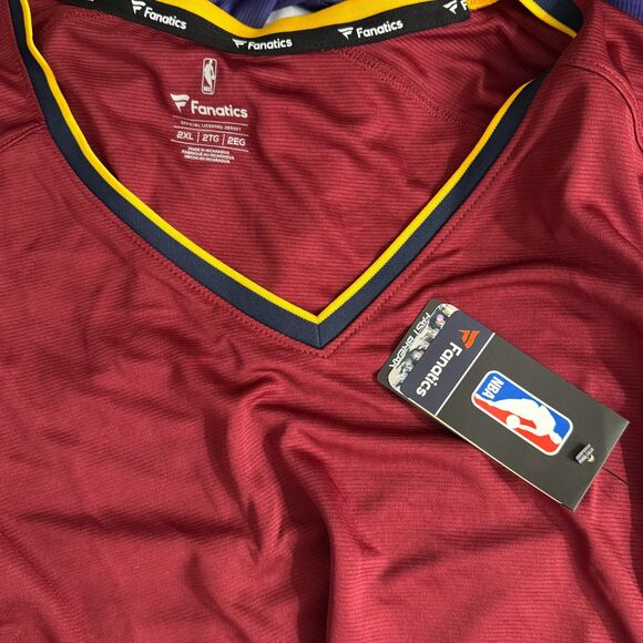 Cleveland Cavaliers Cavs Fanatics 2XL women fastbreak road jersey sportswear fun - Picture 5 of 8